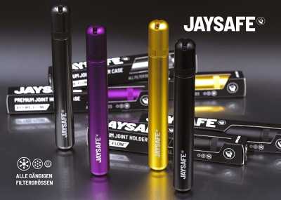 JAYSAFE® Joint Holder Case Black